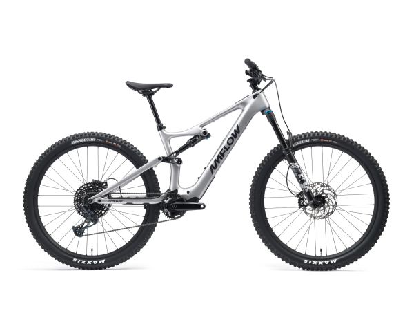 E-Bike Pedelec Amflow PL Carbon - Satinsilber